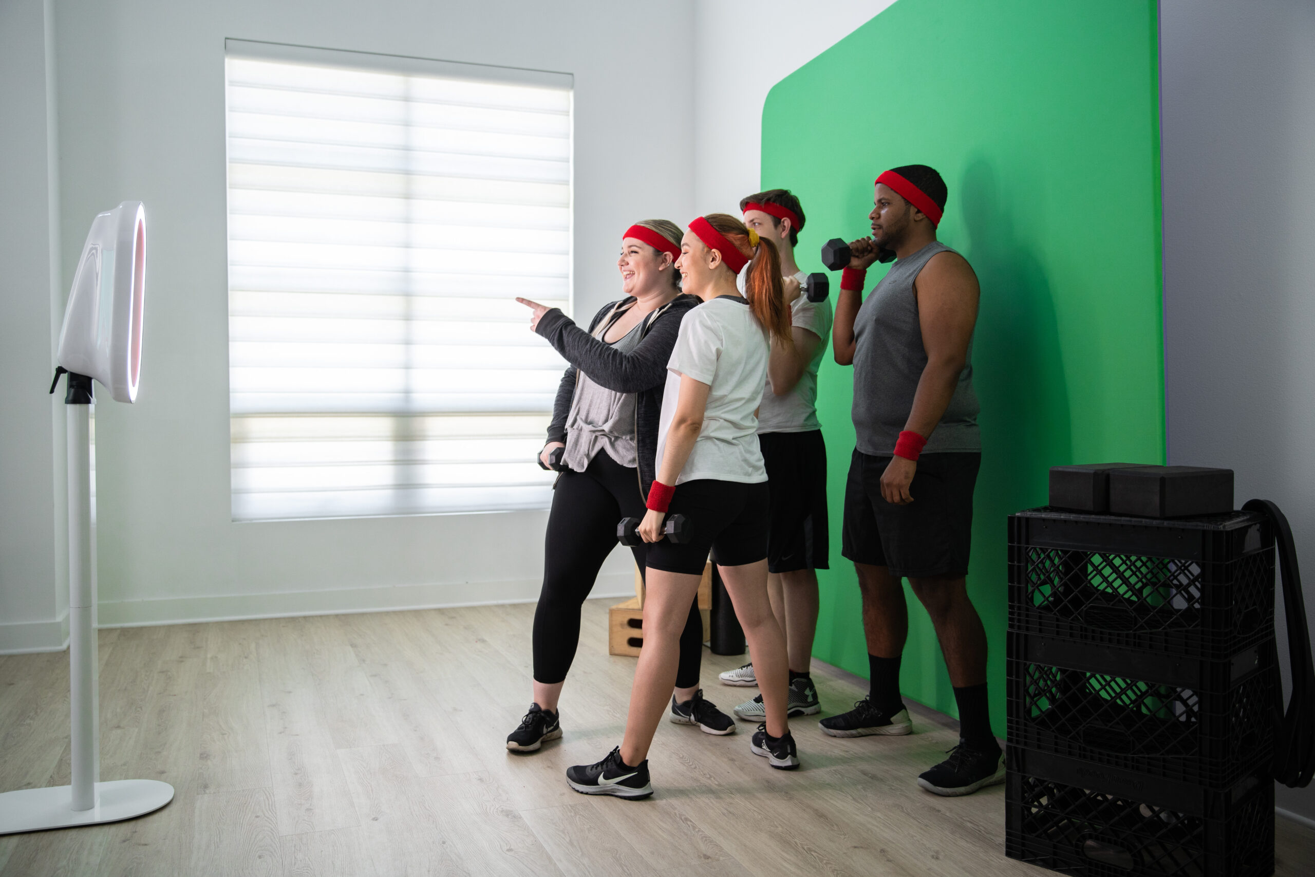 Green Screen Corporate Photo Booth Rental