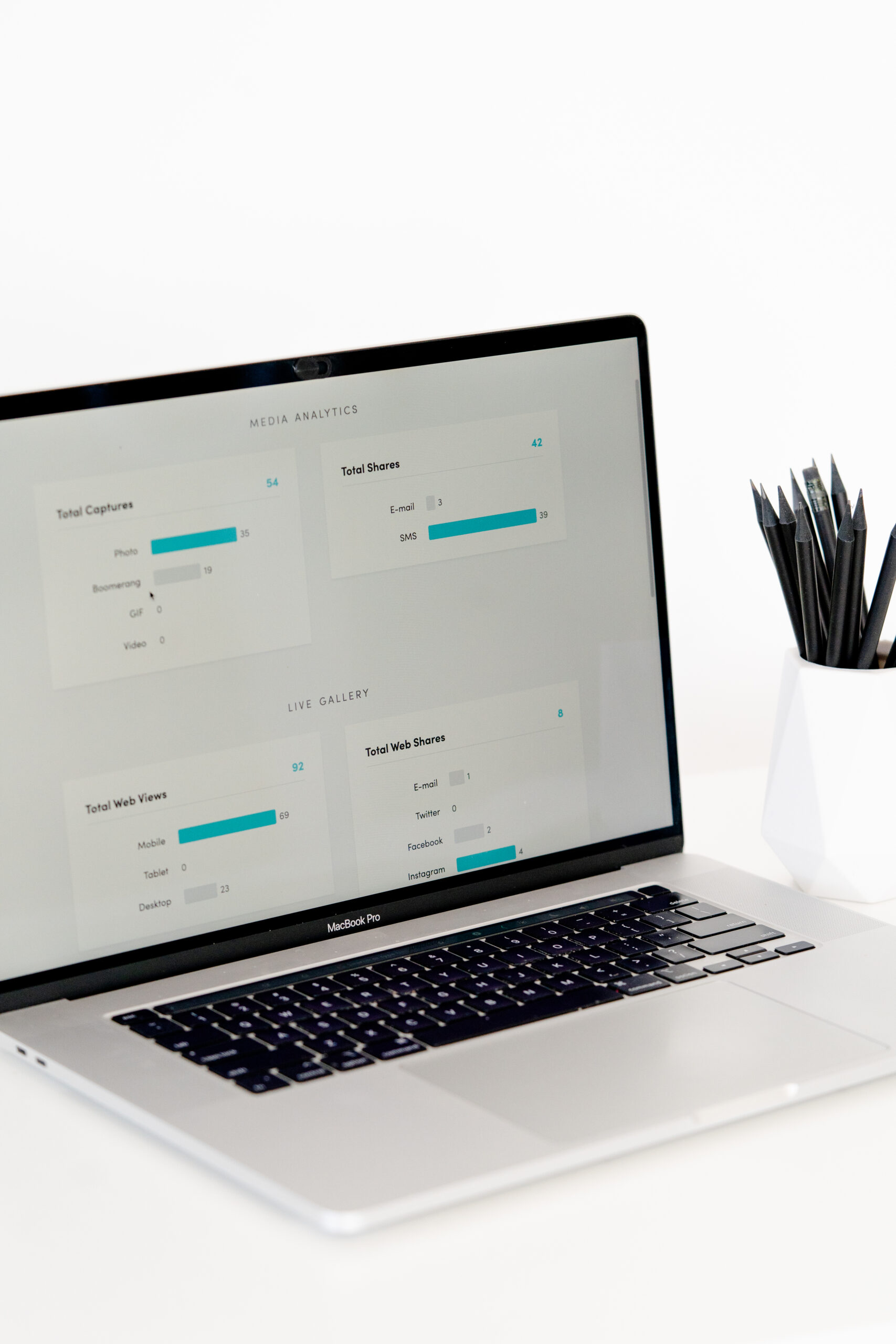 Corporate event photo booth moment